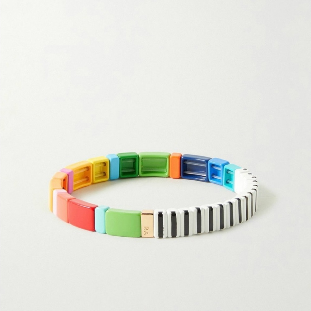 Roxanne Assoulin - Gold-Tone and Enamel Beaded Bracelet